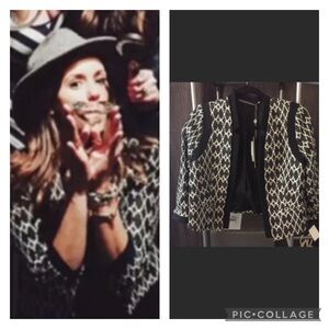 Cynthia Vincent Cropped Collar Jacket NWT Nina Dobrev